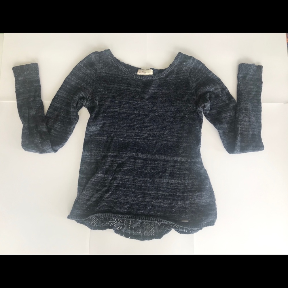 Hollister Navy Blue Sweater